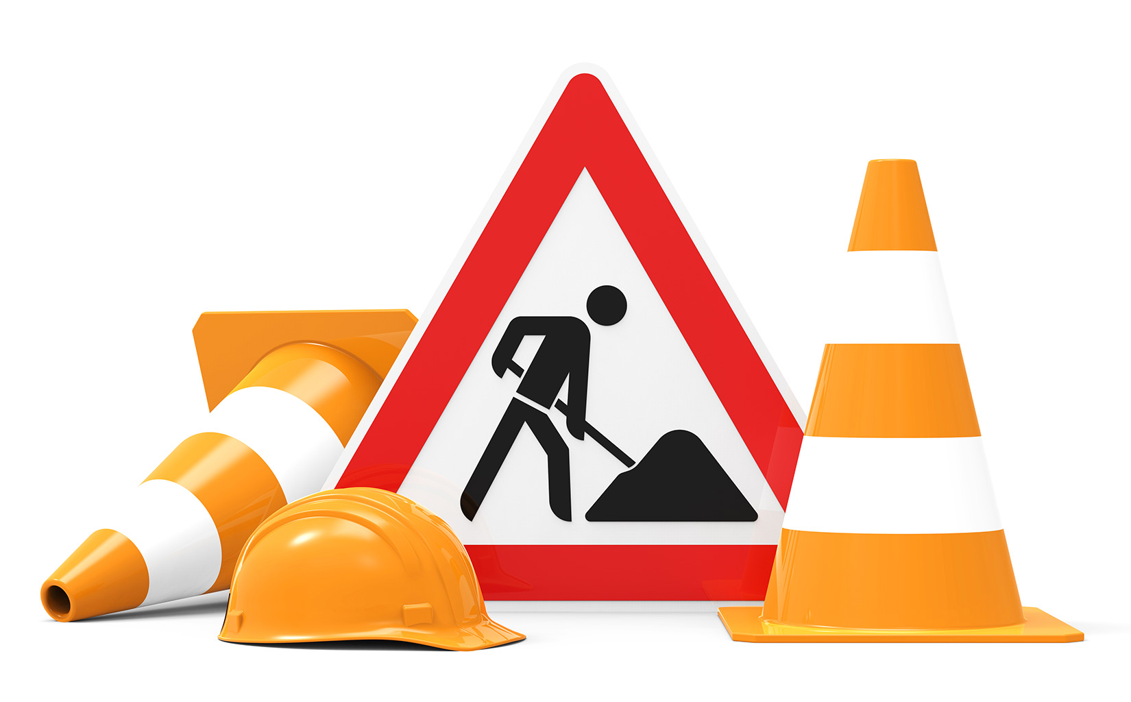 Werkzaamheden aan de weg